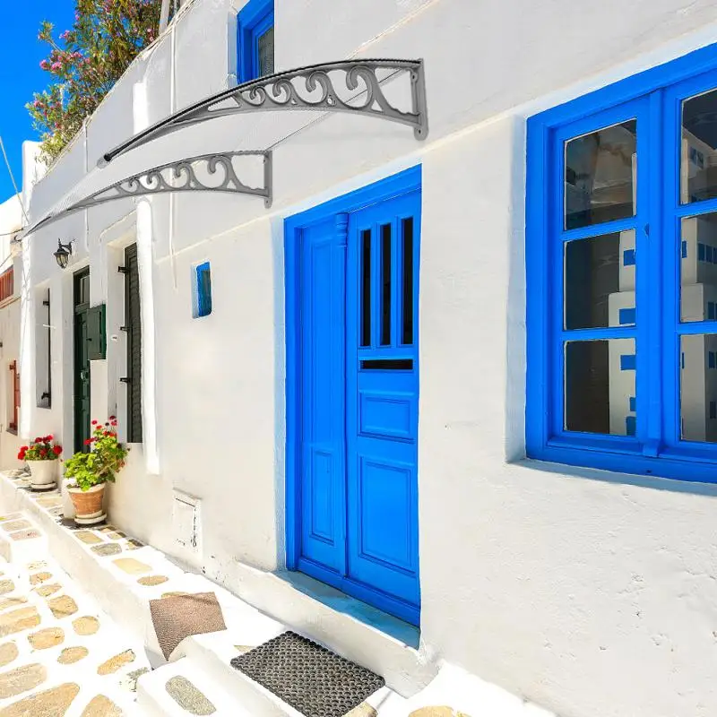 Наружный навес для окна и передней двери внутреннего дворика многоразмерный