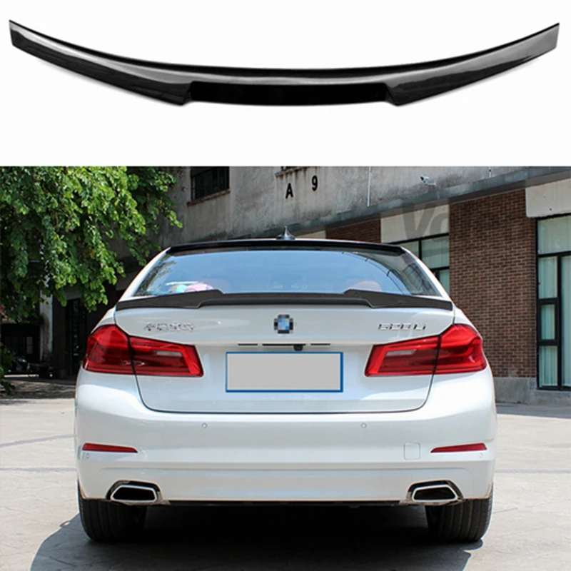 

For BMW 5 Series G30 G38 spoiler 2018-2020 year rear wing M4 style Sport body kit Accessories real carbon fiber black