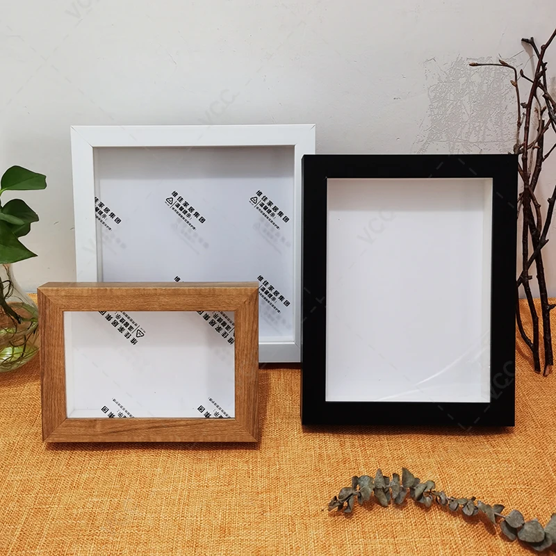 

Nordic DIY Specimen Photo Frame Internal Depth 2cm For Displaying Three-Dimensional Works Picture Frame Photo Decor