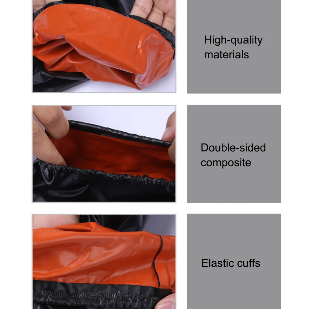 Водонепроницаемый с защитным напылением от жирных следов и нарукавник в