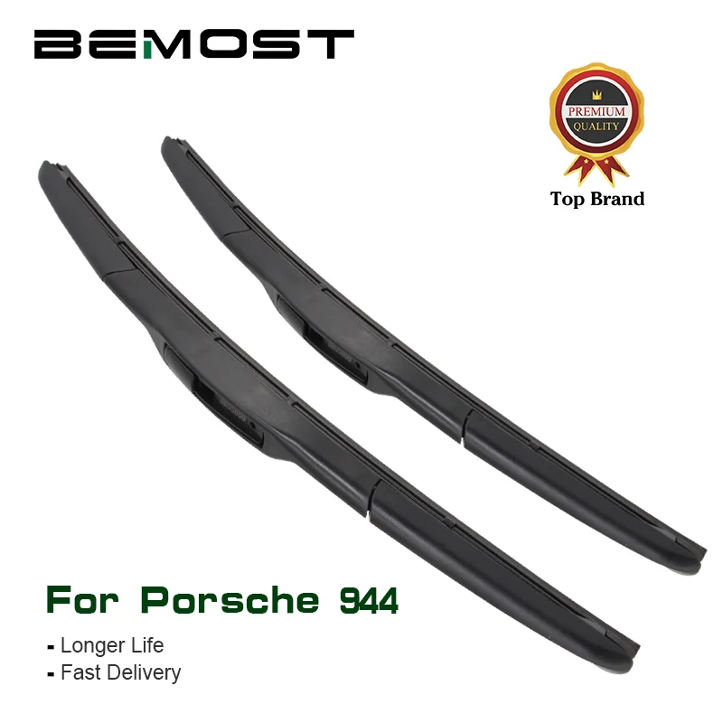 

BEMOST Car Windscreen Wiper Blade Clean The Windshield For Porsche 944 Fit Hook Arm 1985 1986 1987 1988 1989 1990 1991 1992
