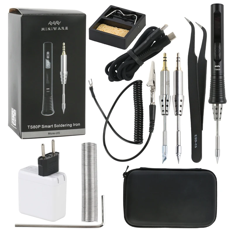 TS80 обновленная версия мини TS80P умный Браслет OLED Регулируемая электрическая