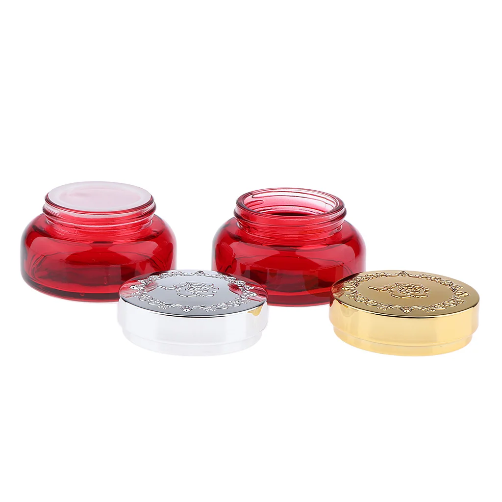 

2pcs Make Up Face Cream Multi Funcation Travel Cosmetic Jars Empty