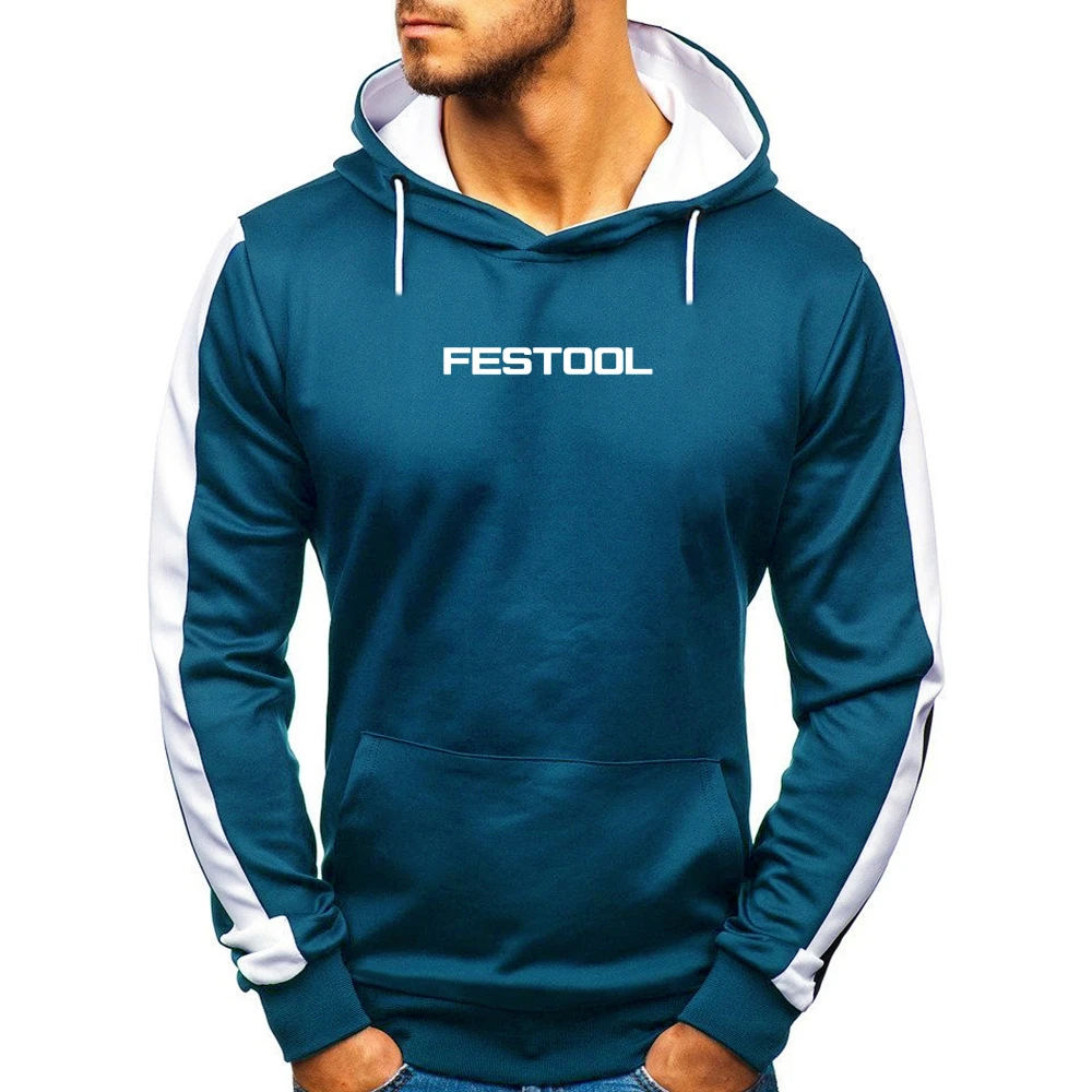 

2021 Year FESTOOL New Spring Autumn Men's Casual Streetwear Loose Hoodies Men Delicate Fashion Printed Hoodie Print Popular Tops