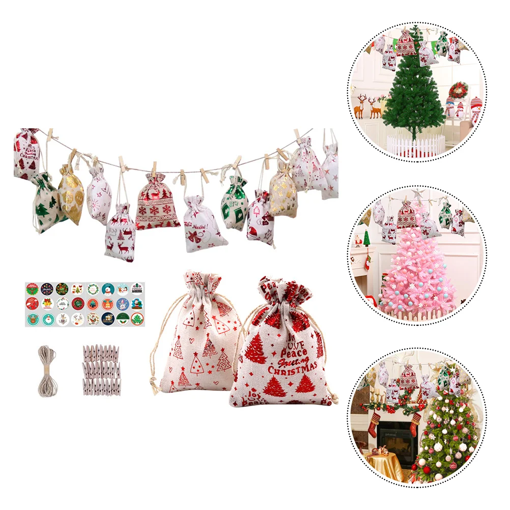 

1 Set Candy Storage Bags Portable Gift Bags Candy Packing Bags Storage Pouch