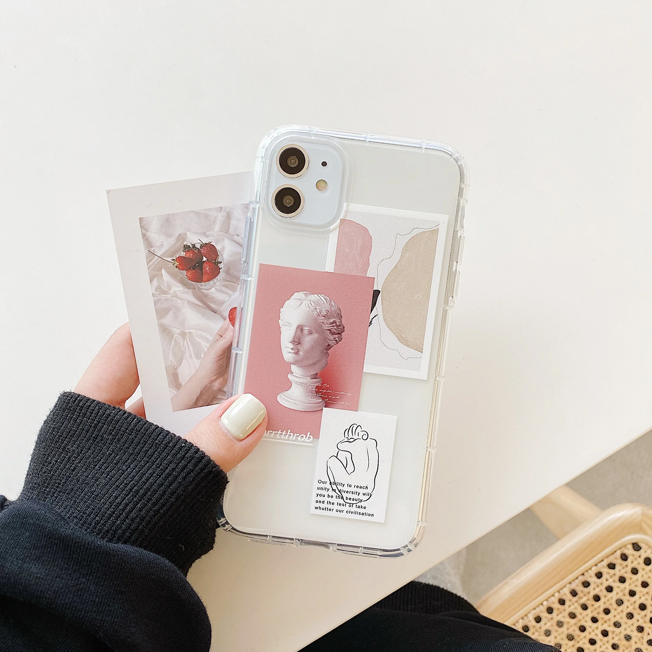 Чехол для iphone 12 11 13 ProMax 7 8 plus X XR XS Max | Мобильные телефоны и аксессуары