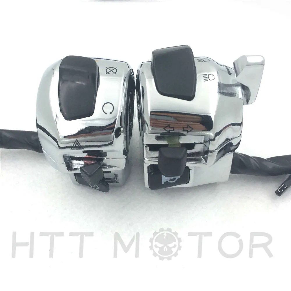 Aftermarket переключатель, пригодный для Suzuki GSX-R600/GSX-R750/GSX-R1000/TL1000/Hayabusa GSX1300R США модель правая левохромированная