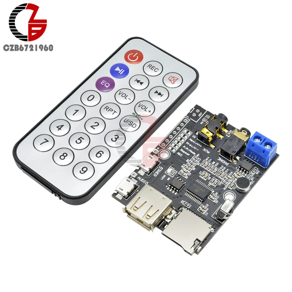 1 комплект WAV WMA MP3 декодер плата 5 в USB аудио усилитель плеер модуль поддержка
