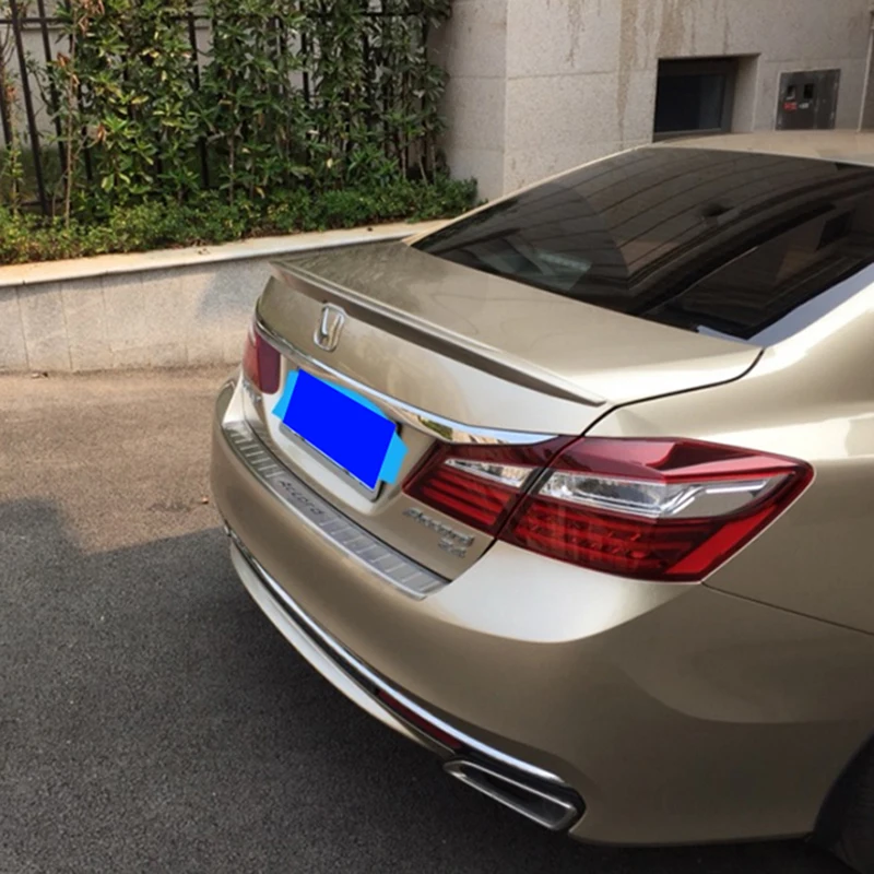 Спойлер для Honda Accord 2014 2015 2016 2017 автомобильное украшение в виде хвостового крыла ABS