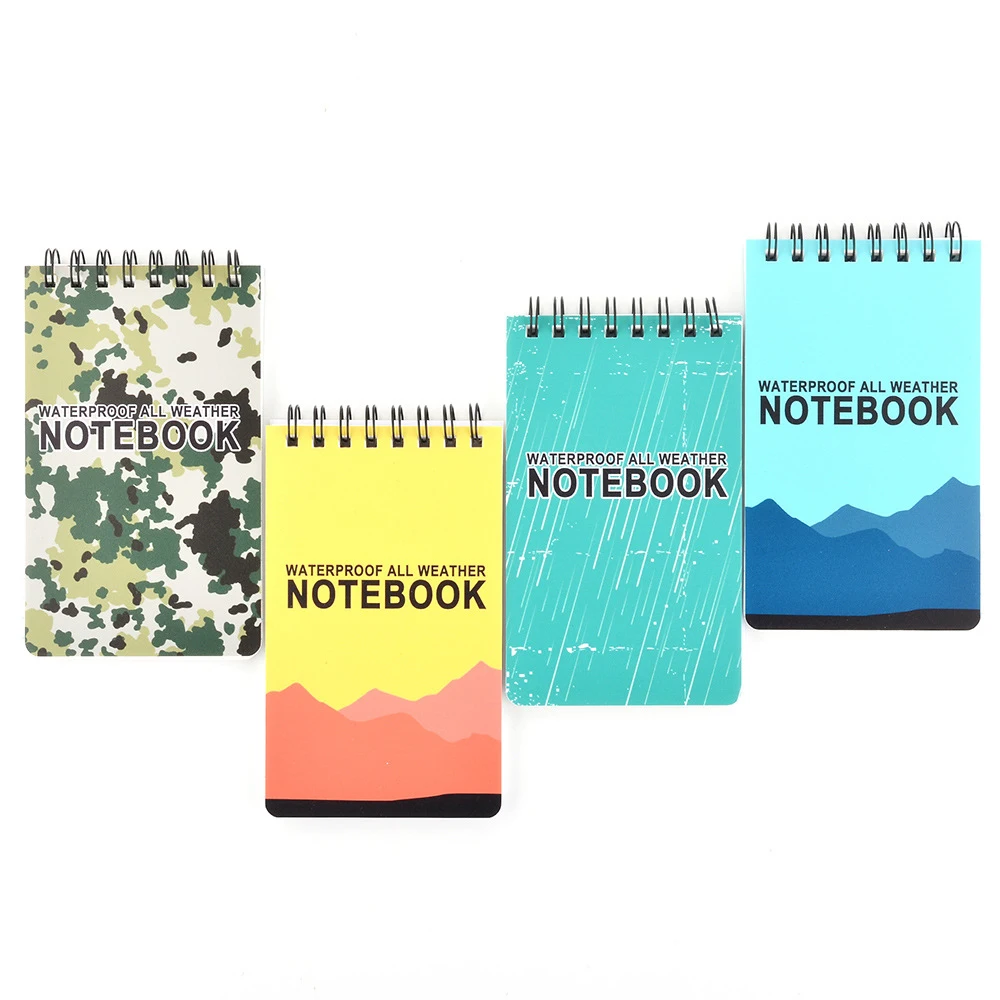 

Waterproof Spiral Notebook All Weather Paper Outdoor Rain Notepad