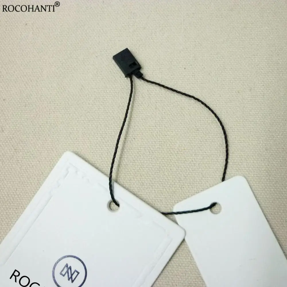 1000 наборов бумажных этикеток на заказ бирка для одежды 700 граммов толстая белая