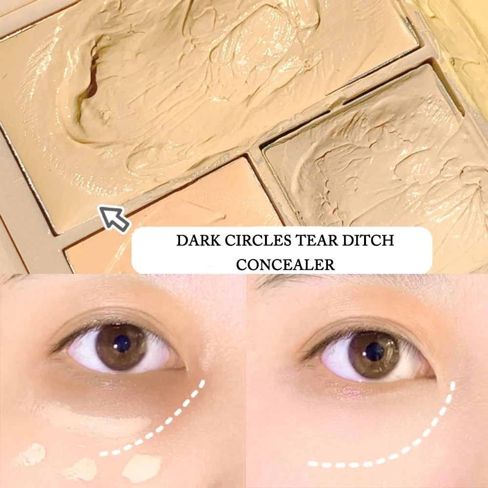 

Консилер палитра макияж пять цветов полное покрытие цвет корректирующий крем для женщин девушек HJL2019