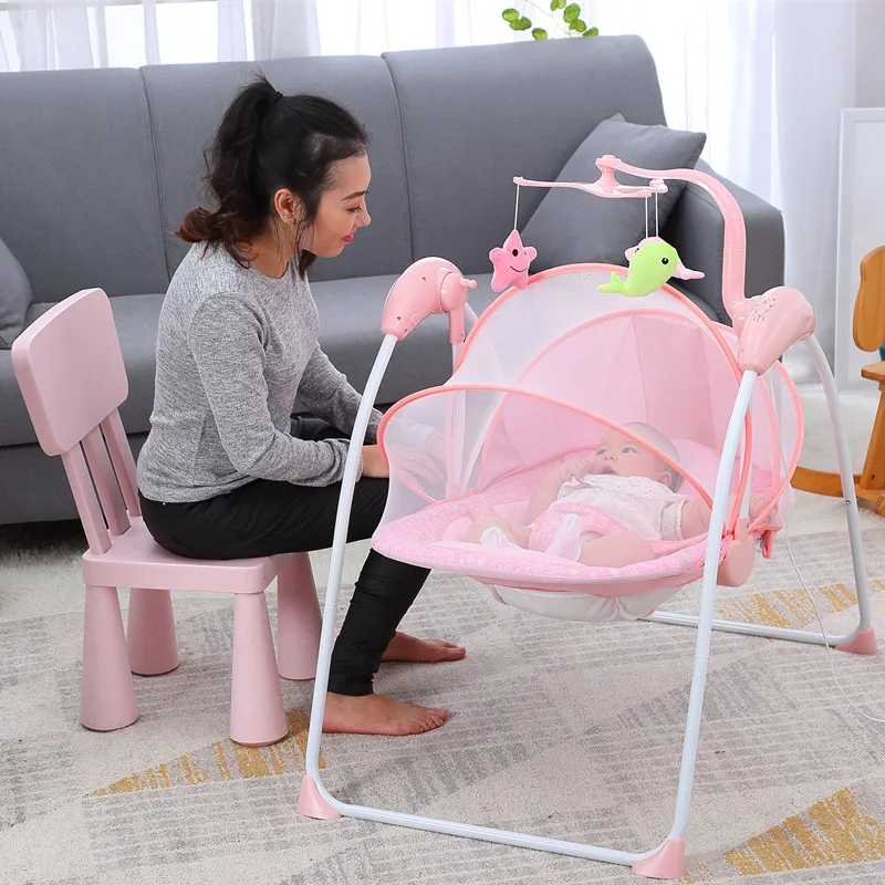 Детское кресло качалка с детским артефактом многофункциональное комфортное