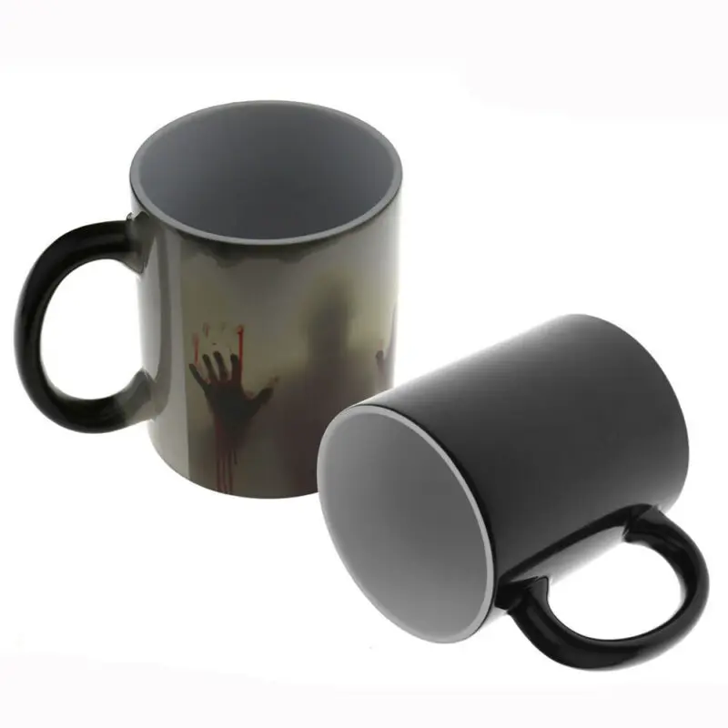 Новейший дизайн 2 цвета кофейные кружки Ходячие мертвецы чашка для чая с