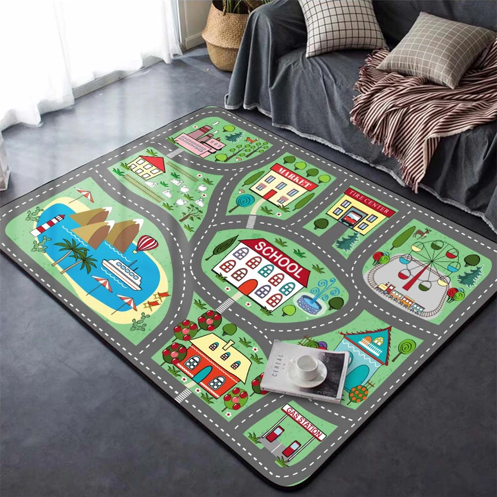 Скандинавские подарки для мальчиков Детский ковер декор детской комнаты игровой