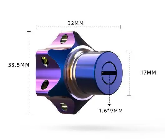 

Universal CNC Key Bit Hexagon Key Tip