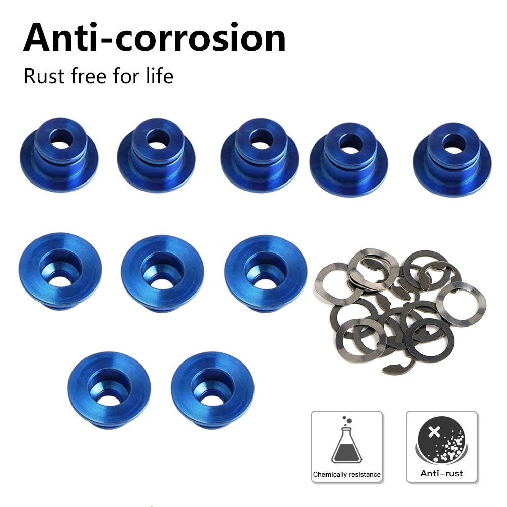 Титановые плавающие тормозные дисковые бобины стопорный зажим для Honda CB 1000R 1100 300F