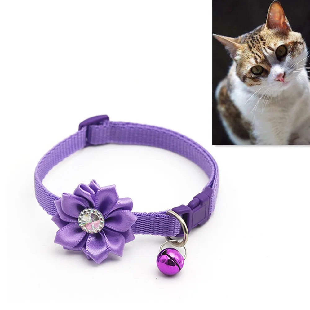 Ошейник для кошек и собак легкие в носке регулируемая Quick Release эластичный