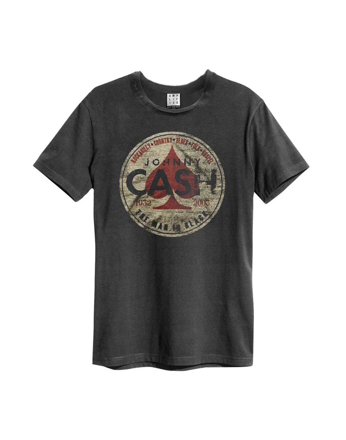 Усиленная Мужская черная футболка с принтом Джони наличные модная для мужчин и