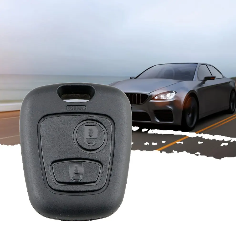 2 кнопки Замена пульт дистанционного управления Заготовка ключа замка зажигания