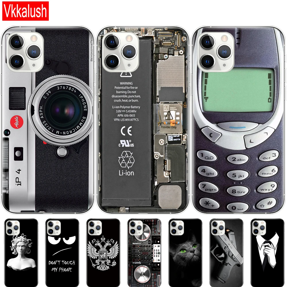 Чехол для мобильного телефона, чехол для iphone 11, чехол для iphone 11 pro max eleven coque etui, бампер, задняя крышка, полный 360, защитный