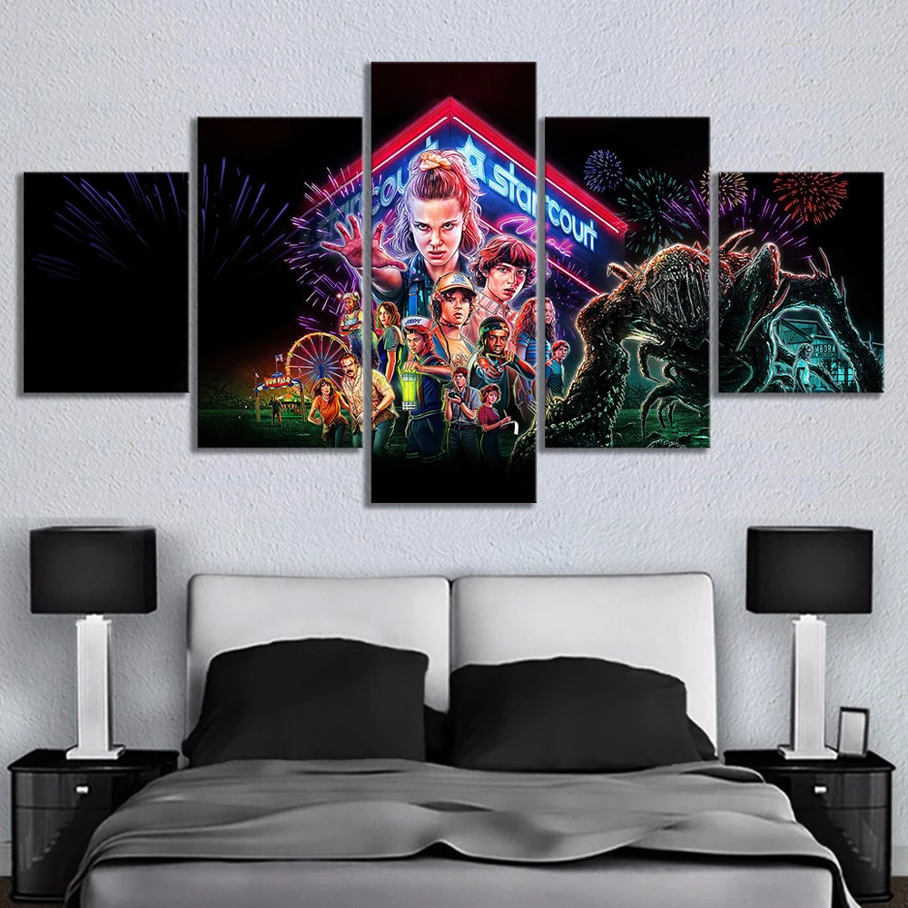 HD мультфильм цифровой художественная фотография очень странные дела Сезон 3