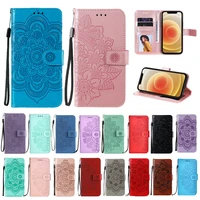 luxury embossed leather wallet phone bags for xiaomi mi 10t redmi 9a 9c note 10 pro 10s 9t case flip shockproof stand cover capa