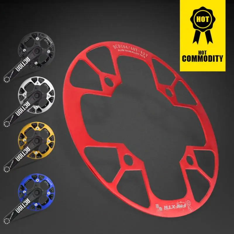 104bcd Disc Guard Crank Protector Mountain Bike Disc Cover Bicycle Wheel Gears Positive Negative Teeth Single Disc Protection