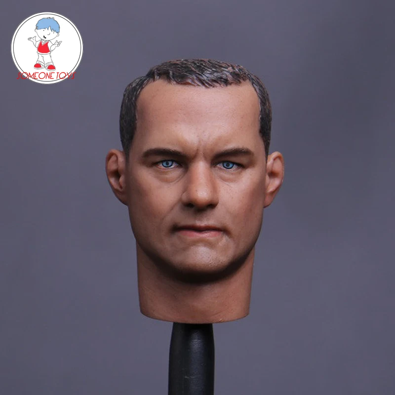 Масштаб 1/6 Tom Hanks голова лепка Мужская для 12-дюймовых экшн-фигурок сделай сам |
