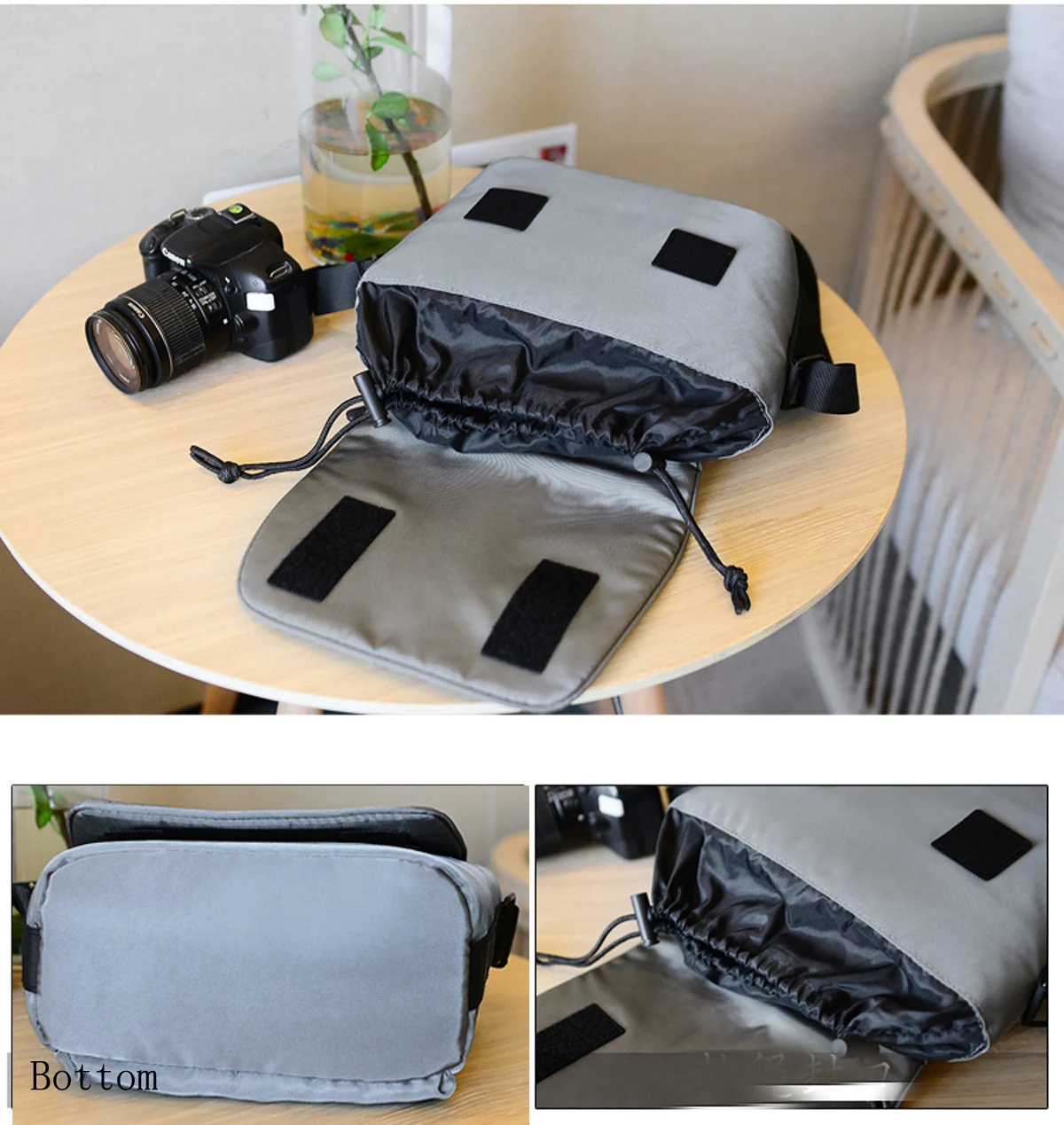 Сумка для фотокамеры Fashion Light DSLR Case Water Resistant Gadget Shoulder для мужчин и женщин.