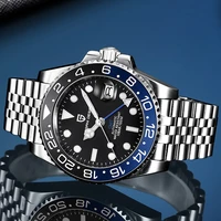 pagani design men automatic watches sapphire glass 40mm ceramic gmt mechanical wristwatch top brand sports waterproof men watch