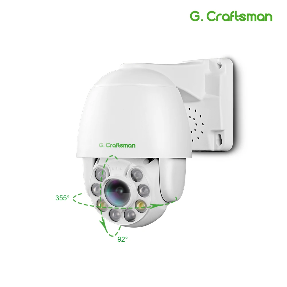 

5.0MP POE Mini IP Camera 5X PTZ Dome Outdoor SONY 2.7-13.5mm Optical Zoom Hikvision compatible Dual Light Source CCTV Security