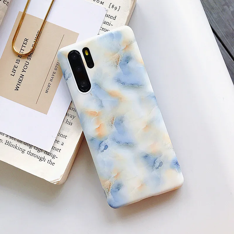 Y4(Matte TPU) Чехол для huawei P30 Pro, мраморный силиконовый мягкий ТПУ чехол на заднюю панель для huawei P30 P 30 Lite Pro P30Pro P30Lite, Роскошный чехол для телефона s - Цвет: Y4(Matte TPU)
