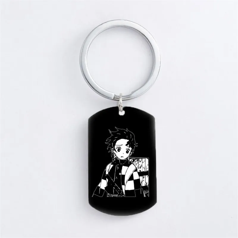 Demon Slayer реквизит для косплея уголь танджиро кокос черная армейская карта брелок