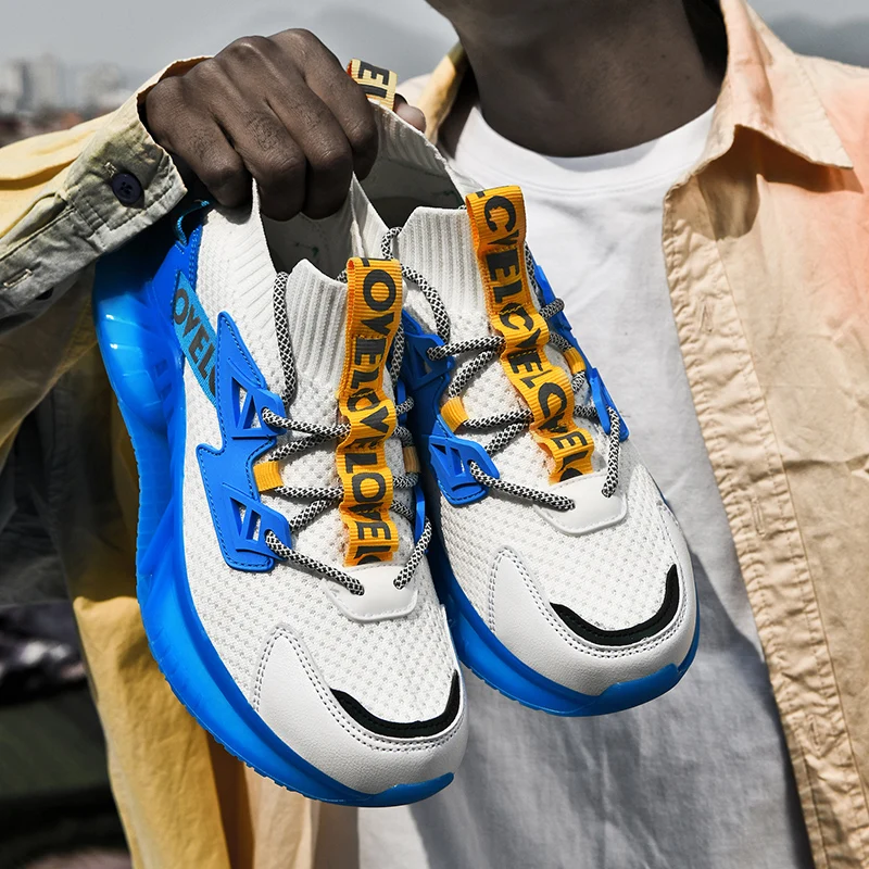 

Best Selling Running Shoes Mens Mesh Breathable Gym Sneakers For Men Designer Male Athletic Shoes Wearable Jogging Sneakers Man