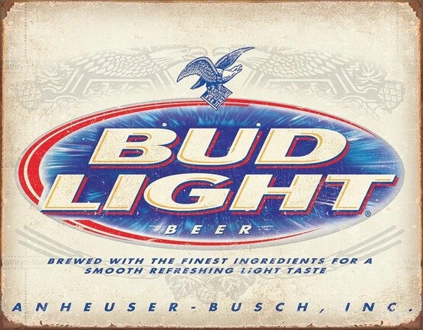 

Michelob Logo Tin Sign, 8 x 12 H Bud Light Retro (20*30cm)