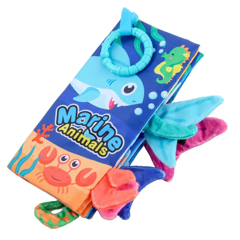 

Soft Baby Cloth Books Early Education Toys For Babies Toddlers Infants Kids Animal Set Book Perfect For Baby Shower