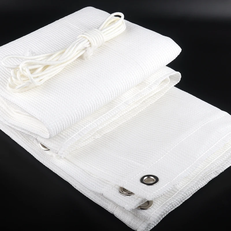 Утолщенная белая Солнцезащитная сетка из полиэтилена высокой плотности