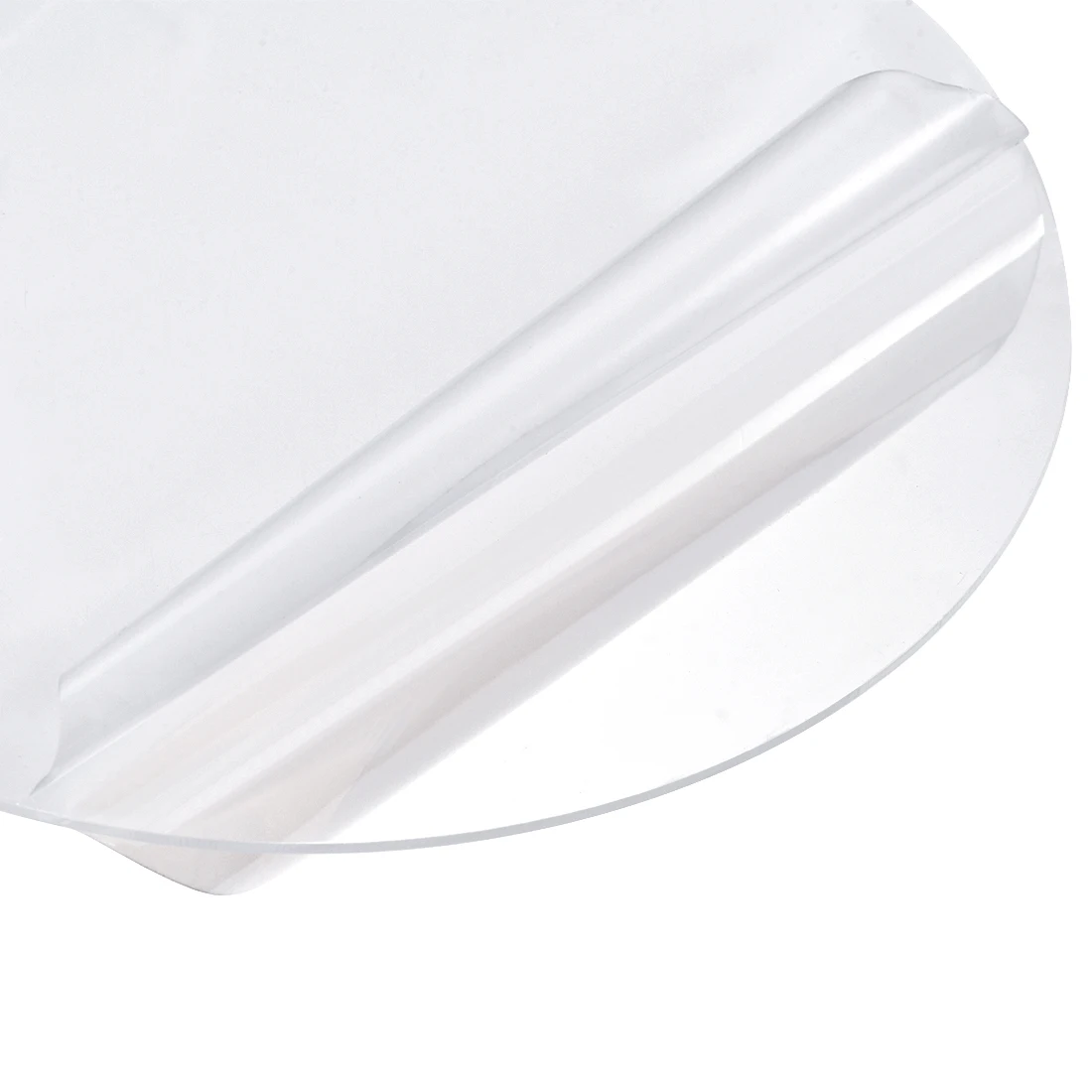 Uxcell акриловый лист Круглый диск прозрачный толщиной 1 5 мм диаметром 13 дюймов