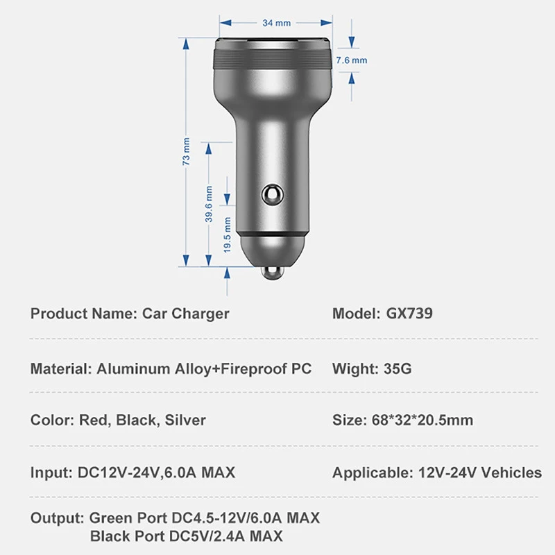 dual port usb car charger 65w spuer flash charger in car super dart for realme usb a vooc high current 6a for oppo reno 6 ace 2 free global shipping