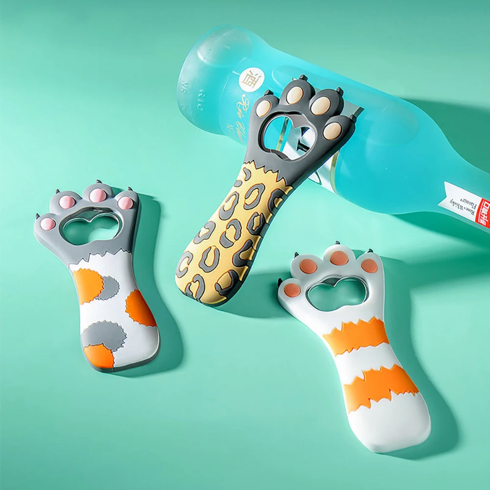 

Cartoon Cute Animal Paw Wine Bottle Opener Beer Bottle Opener Cat Magnet Refrigerator Sticker Dog Fridge Magnet Beer Opener
