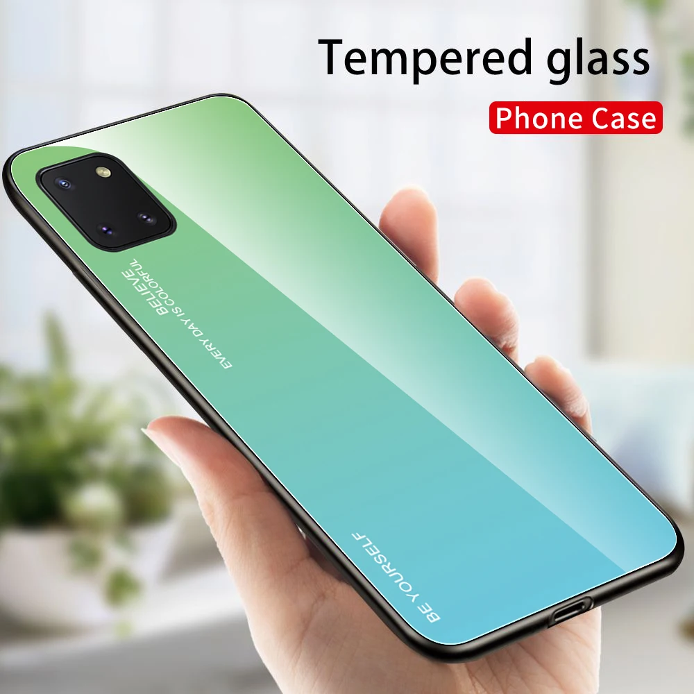 Tempered Glass Phone Case For Samsung Galaxy A51 A71 A30S A40 A50 A70 S20 Ultra S8 S9 S10 S10E Note 9 10 20 Plus Lite Cases | Мобильные
