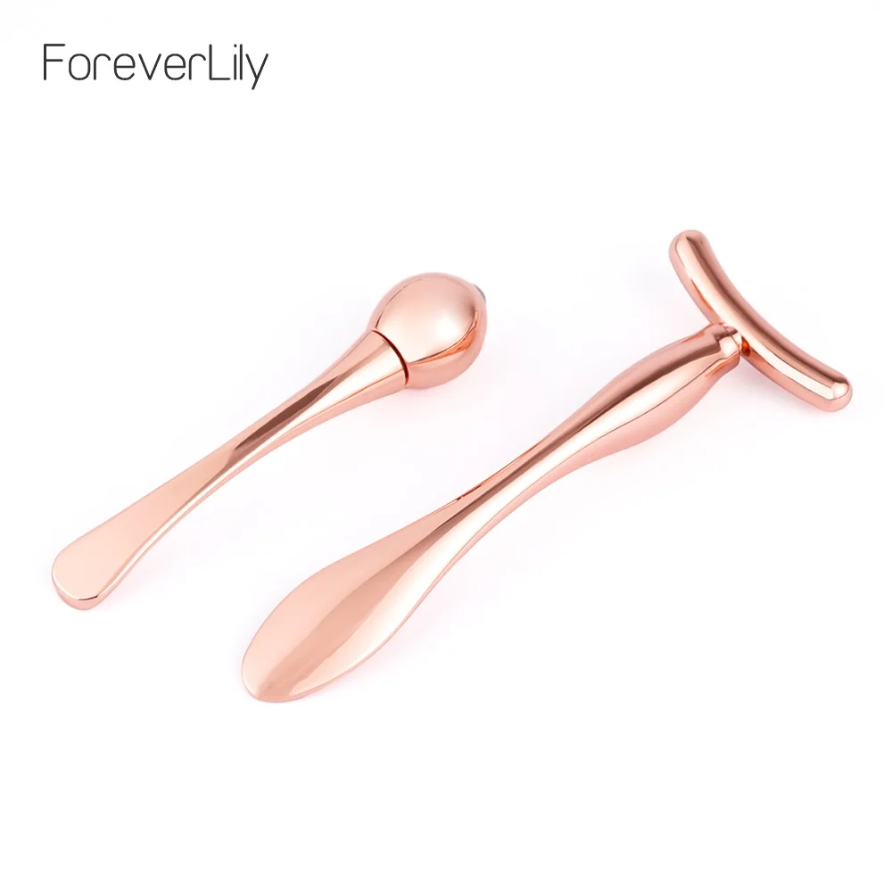 Маска для лица палочка розовое золото Сделай Сам крем глаз массаж усталость