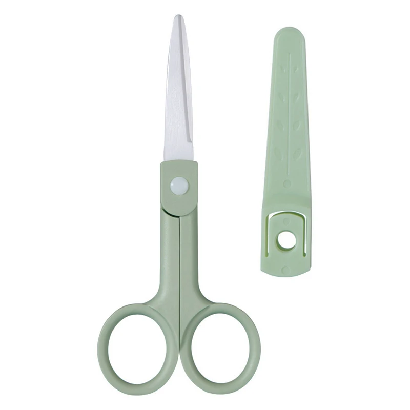 Ceramic scissors with sheath baby food supplement scissors kitchen scissors food cutting scissors with portable case