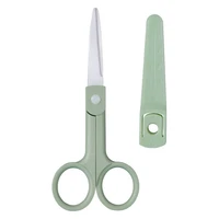 kitchen tool ceramic baby food supplement bite size cutting scissors with portable case and cover