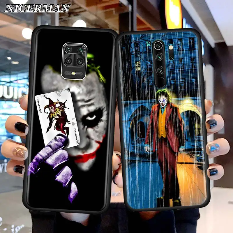 

Cool Movie-Joker Cover for Redmi 8 7 Note 9 9S 9 9A 9C 8T 8 7S 7 6 Pro 6 8A 7A 6A K20 K30 Pro Phone Shockproof Case