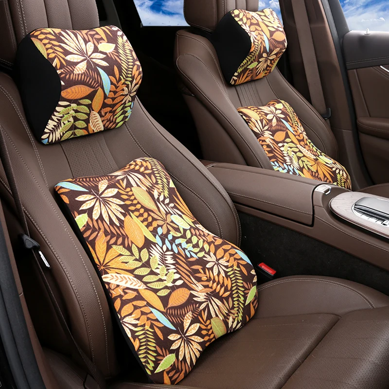 Подушка для автомобильного сиденья из пены с эффектом памяти 1 шт. подголовник