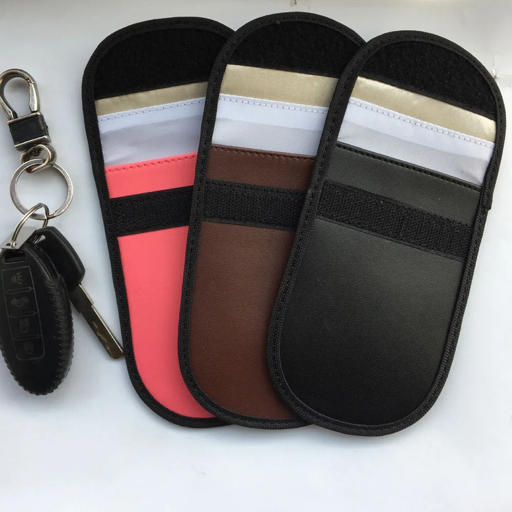 1 шт. сумка Фарадея для ключей автомобиля блокировщик сигнала анти дегазация