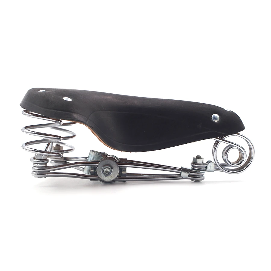 Седло Велосипедное весеннее из мягкой кожи в стиле ретро для взрослых | Спорт и