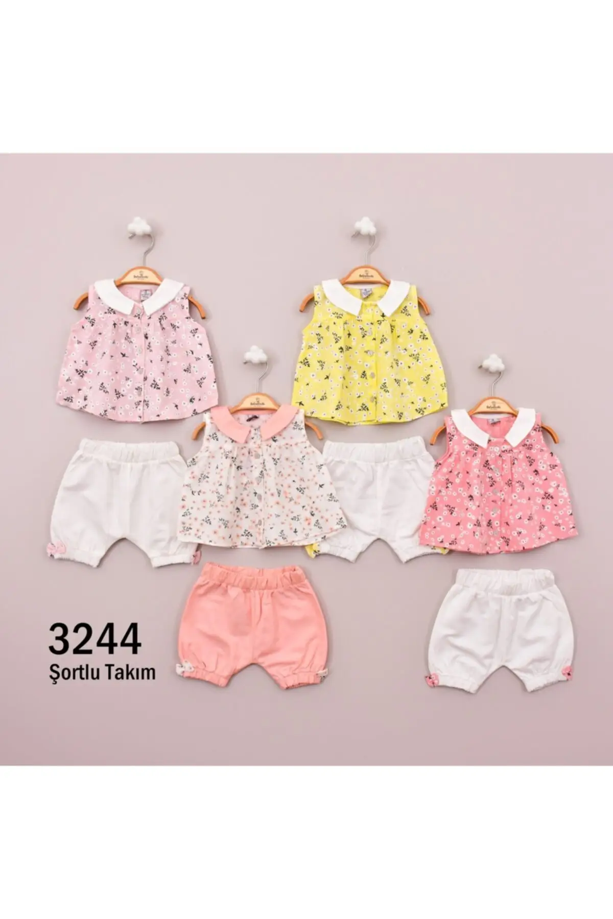 

Akmanay 2'li Shorts Suit